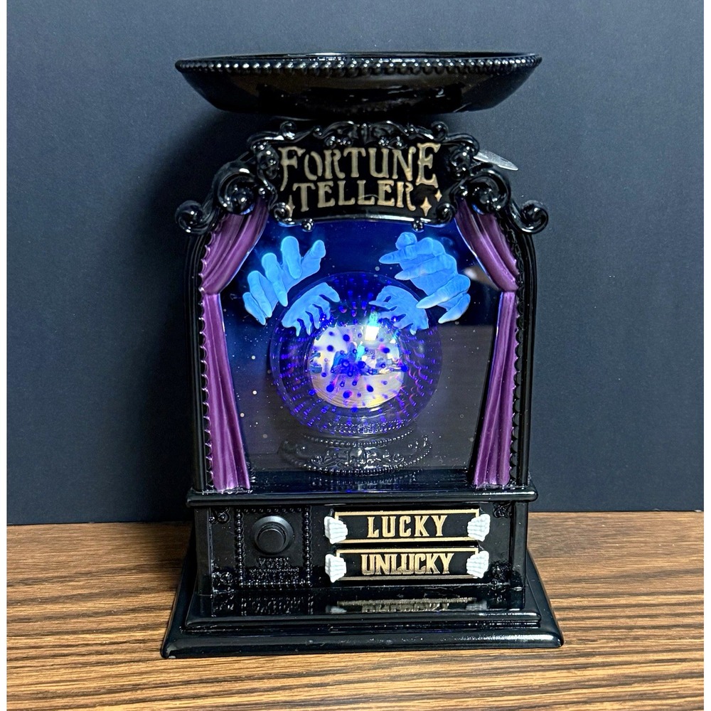 Bath & Body Works Halloween Fortune Teller Light Up 3-Wick Lighted Candle Holder